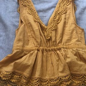 Yellow spring/summer top